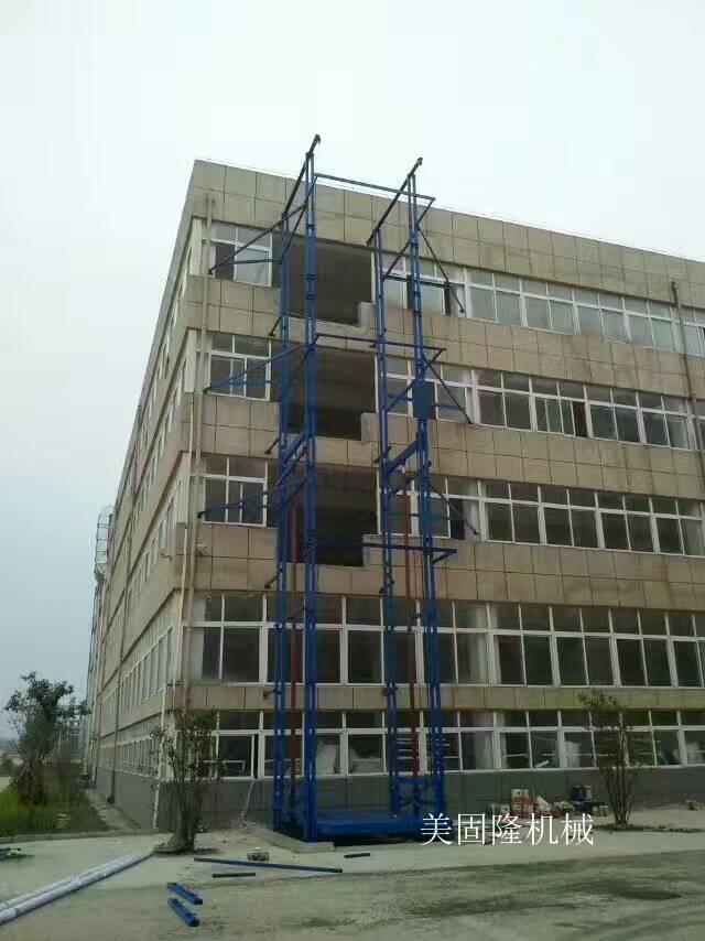 邵阳室外双臂导轨式升降机厂家